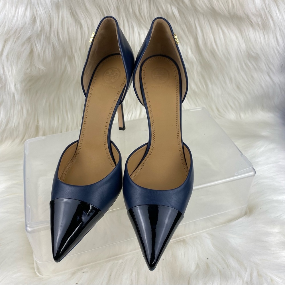 TORY BURCH PENELOPE CAP TOE D’orsay PUMP - HEELS
